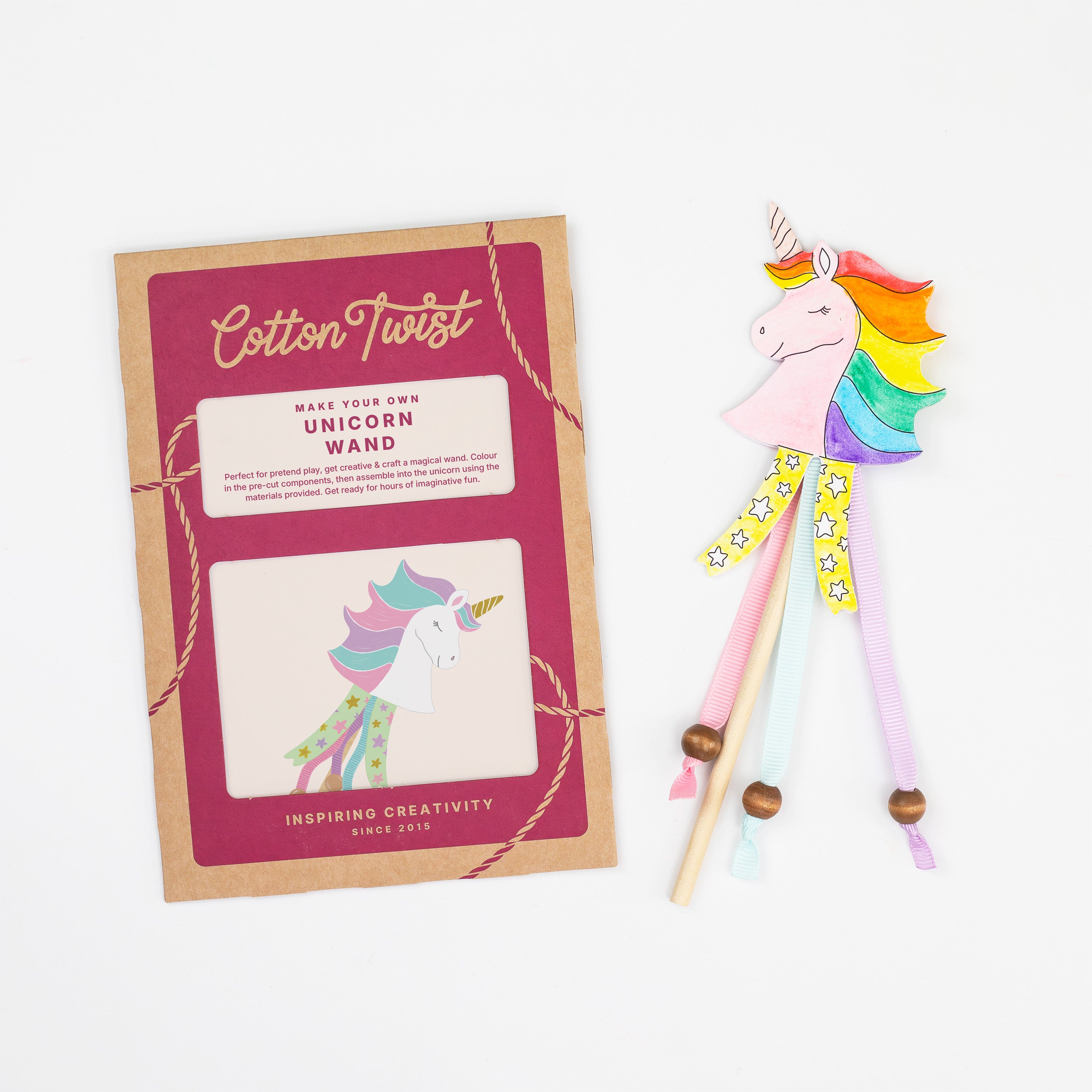 Cotton Twist Make Your Own Unicorn Wand