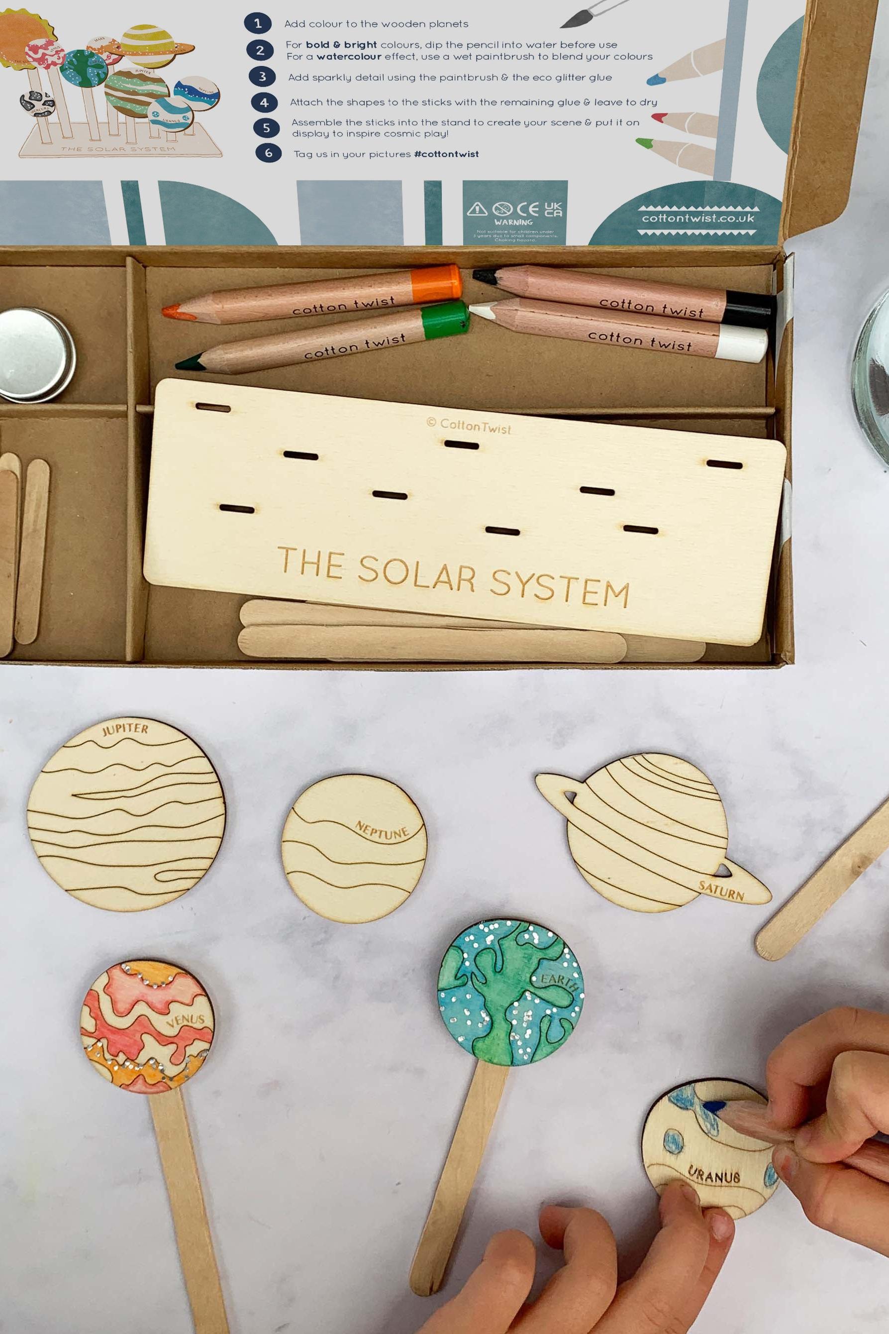 Cotton Twist Solar System Craft Kit