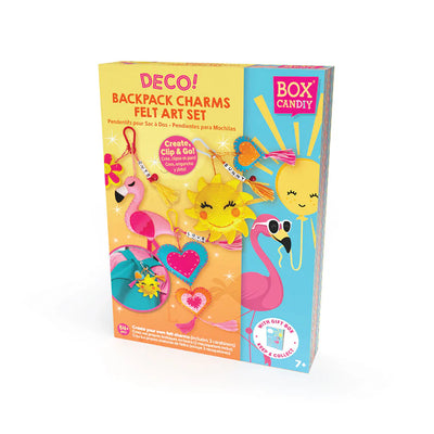 Deco Backpack Charms Felt Art Set