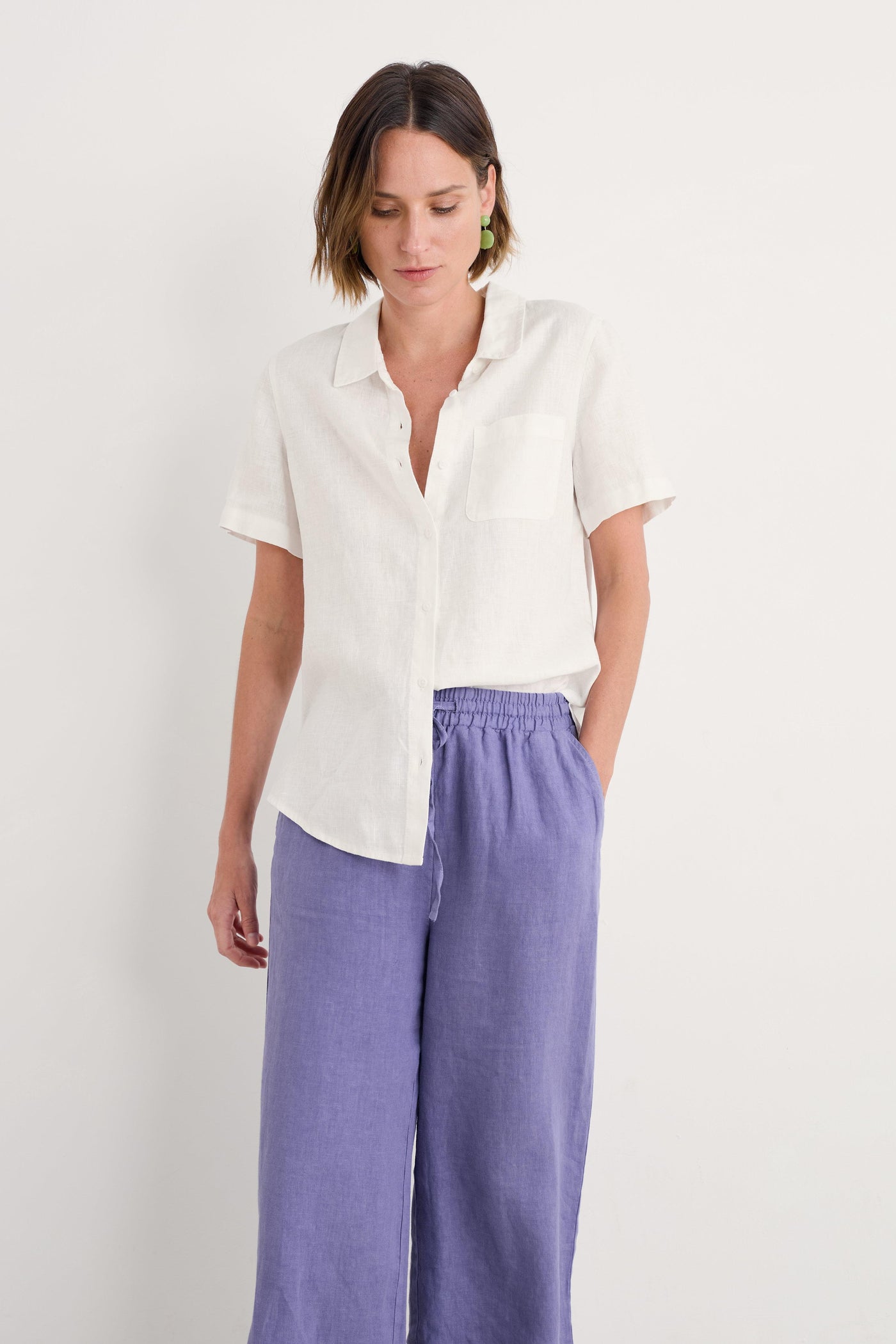 Seasalt Drydock Shirt in Chalk