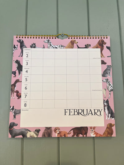 EMMA BRIDGEWATER DATES DINNERS DOG  FAMILY ORGANISER 2026