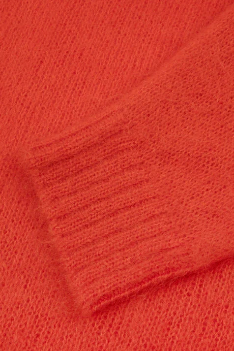 Eleven Loves Erica Mohair Orange Knit-Womens-Ohh! By Gum - Shop Sustainable