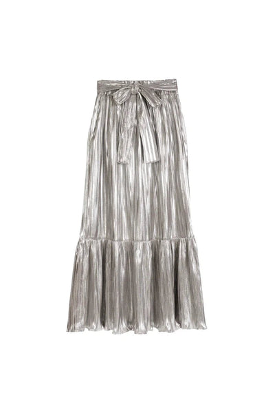 Eleven Loves Freya Silver Skirt-Womens-Ohh! By Gum - Shop Sustainable