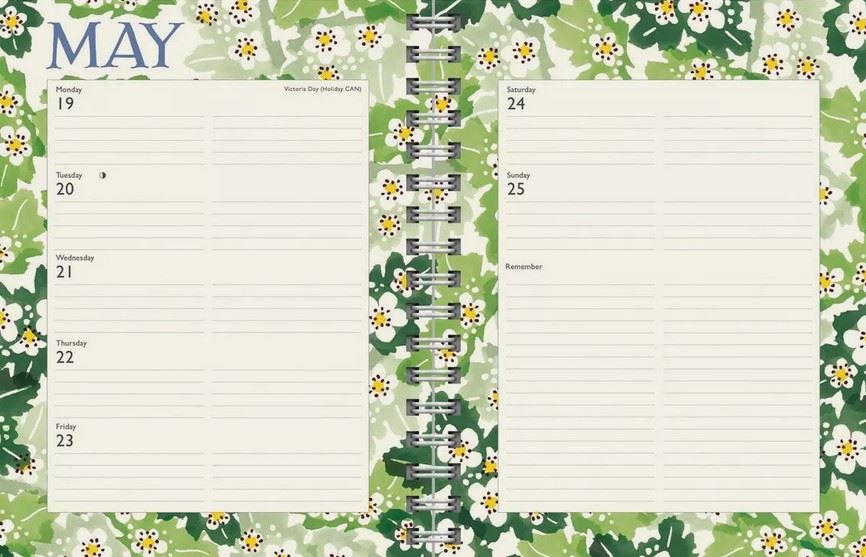 Emma Bridgewater Wildflowers Deluxe A5 Diary 2025-Books-Ohh! By Gum - Shop Sustainable