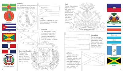 FLAGS OF THE WORLD TO COLOUR (PB) (NEW)