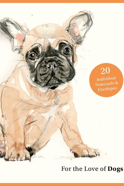 FOR THE LOVE OF DOGS: 20 NOTECARDS AND ENVELOPES-Books-Ohh! By Gum - Shop Sustainable