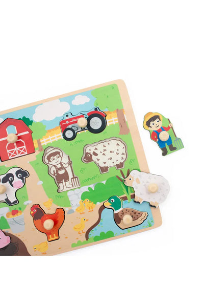 Farm Peg Puzzle