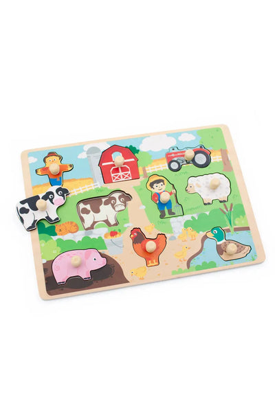 Farm Peg Puzzle