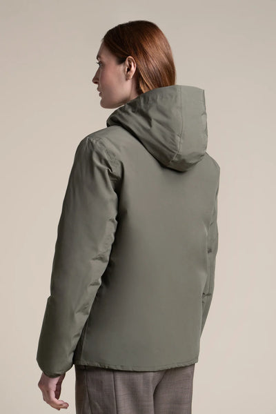 Flotte Charonne Khaki/Ombre Reversible Raincoat