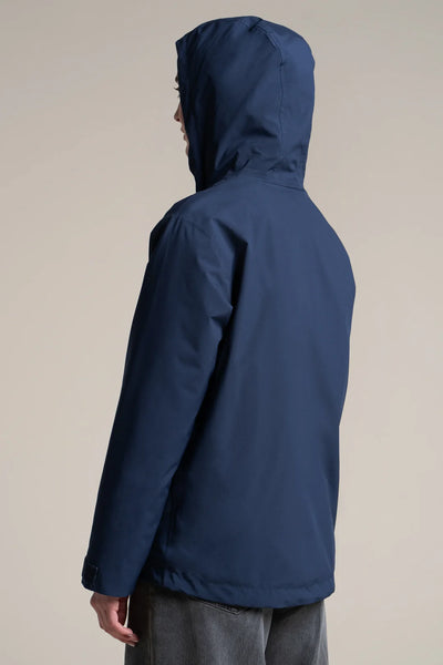 Flotte Lazare Indigo Raincoat