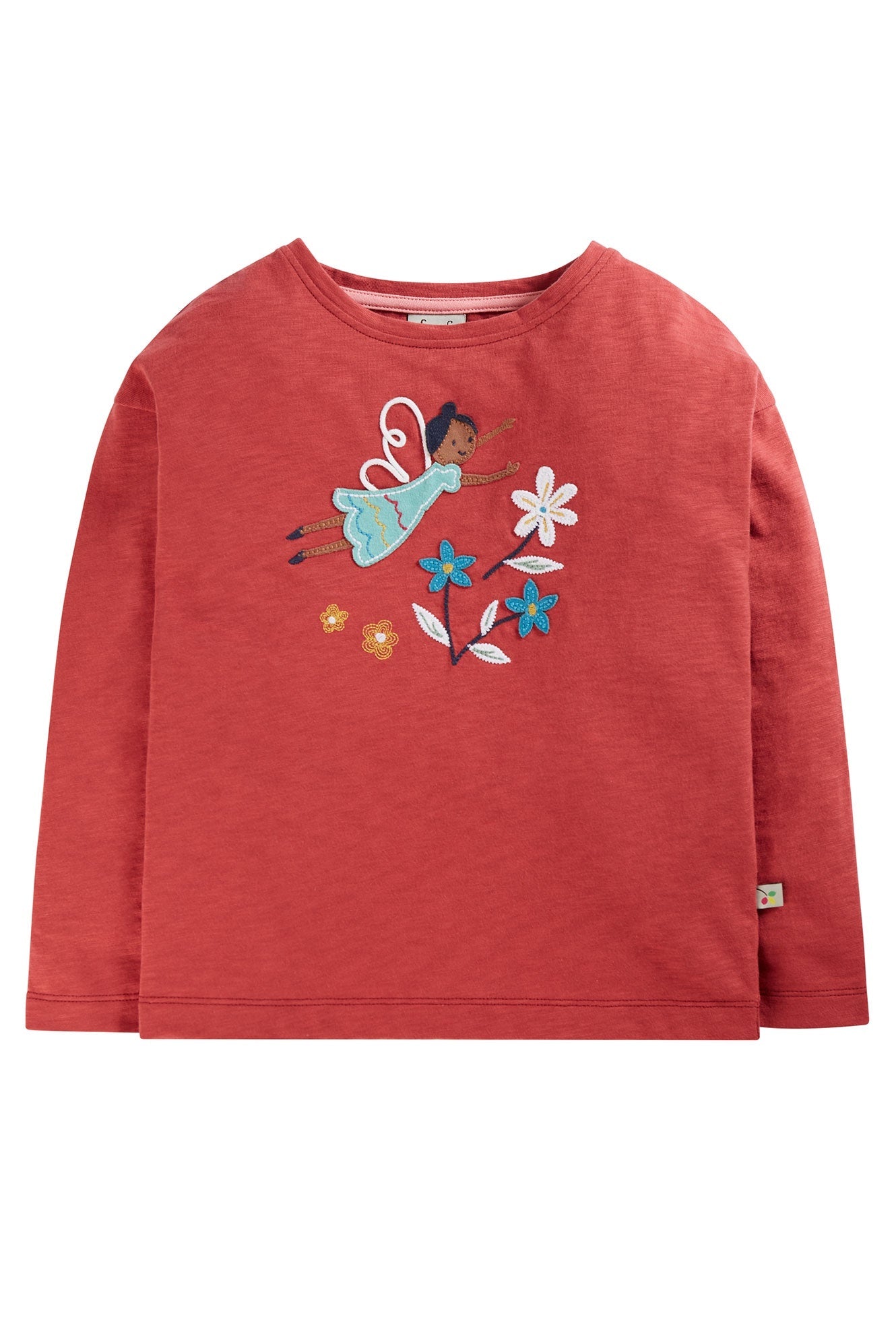 Frugi Bethia Top in Rosehip/Fairy-Kids-Ohh! By Gum - Shop Sustainable