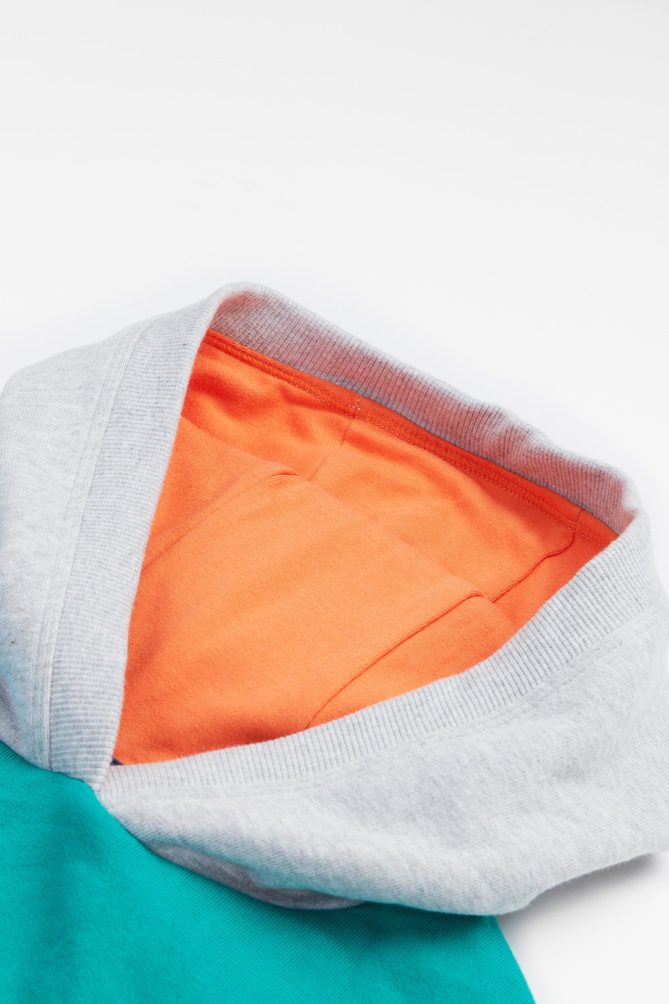 Frugi Brady Colour Block Hoodie in Iguana-Kids-Ohh! By Gum - Shop Sustainable