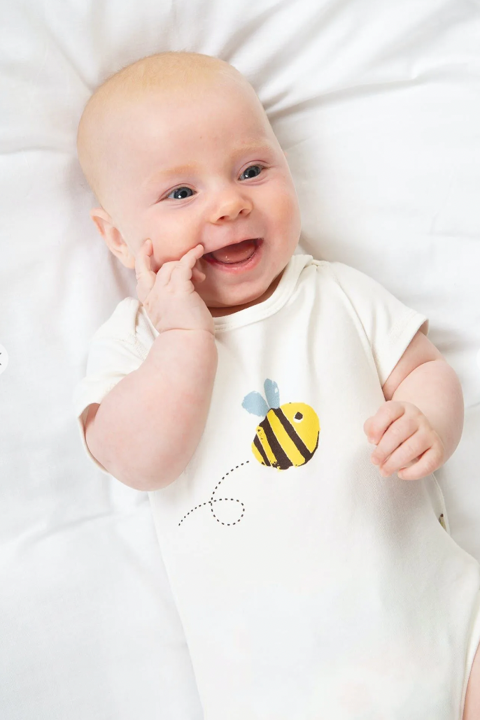 Frugi Buzzy Bee Baby Gift Set-Kids-Ohh! By Gum - Shop Sustainable