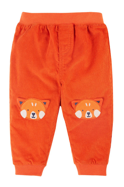 Frugi Cassius Cord Trousers - Bonfire/Red Panda-Kids-Ohh! By Gum - Shop Sustainable