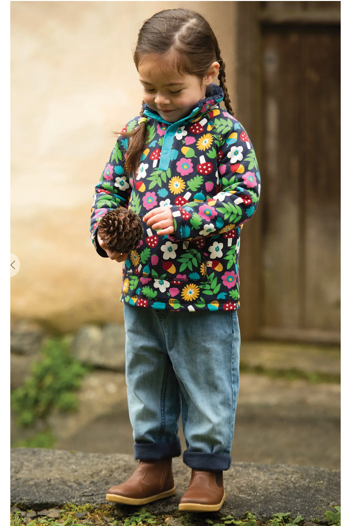 Frugi Comfy Lined Jeans in Chambray-Kids-Ohh! By Gum - Shop Sustainable