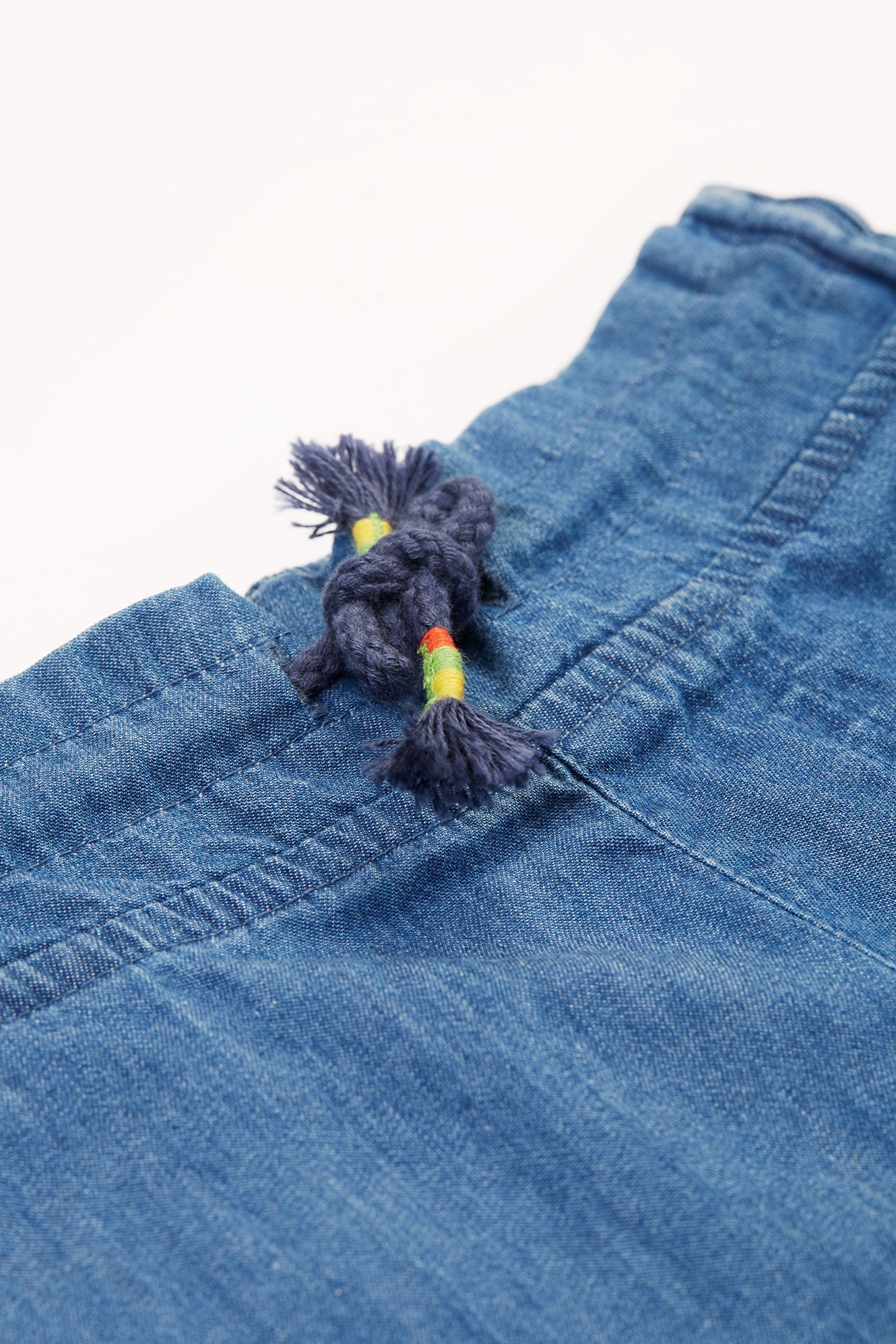 Frugi Cubert Chambray Shorts - Chambray-Kids-Ohh! By Gum - Shop Sustainable