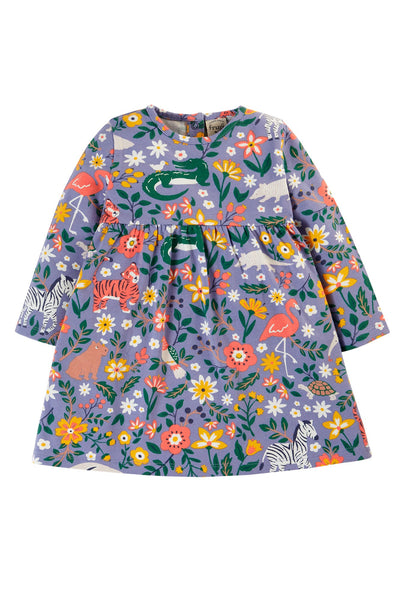 Frugi Dee Dress - Rainforest Friends-Kids-Ohh! By Gum - Shop Sustainable