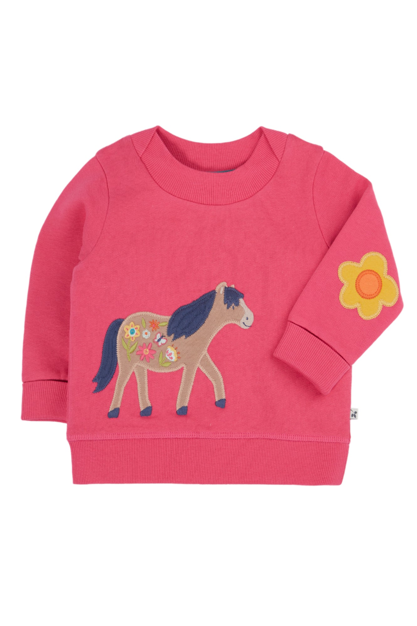 Frugi Easy on Jumper in Rose/Horse