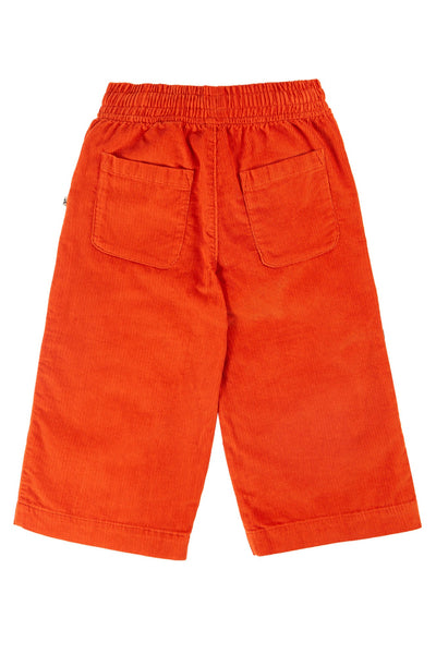 Frugi Eleanor Cord Culottes - Bonfire-Kids-Ohh! By Gum - Shop Sustainable