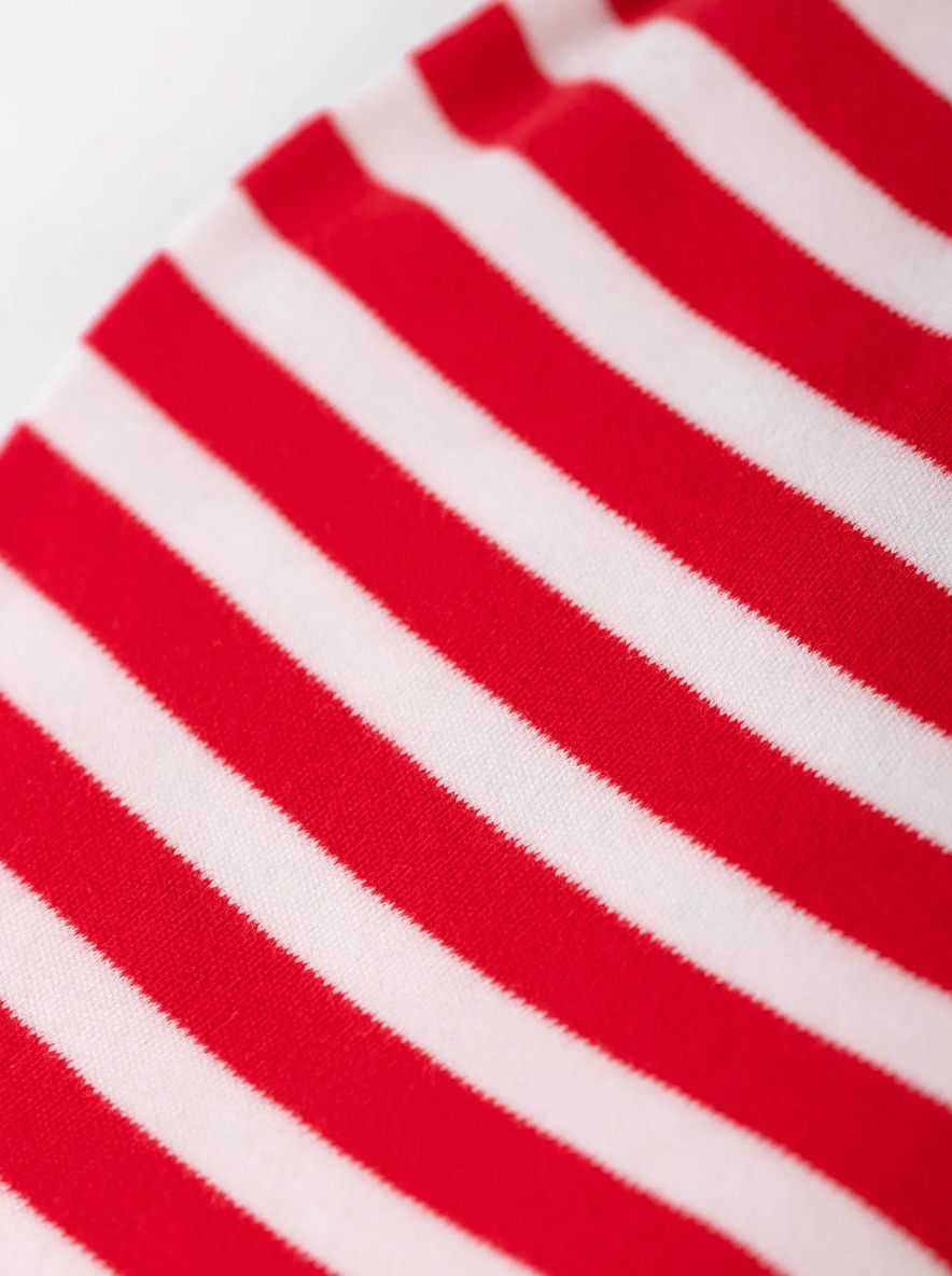 Frugi Ellis Shorts in True Red Stripe-Kids-Ohh! By Gum - Shop Sustainable