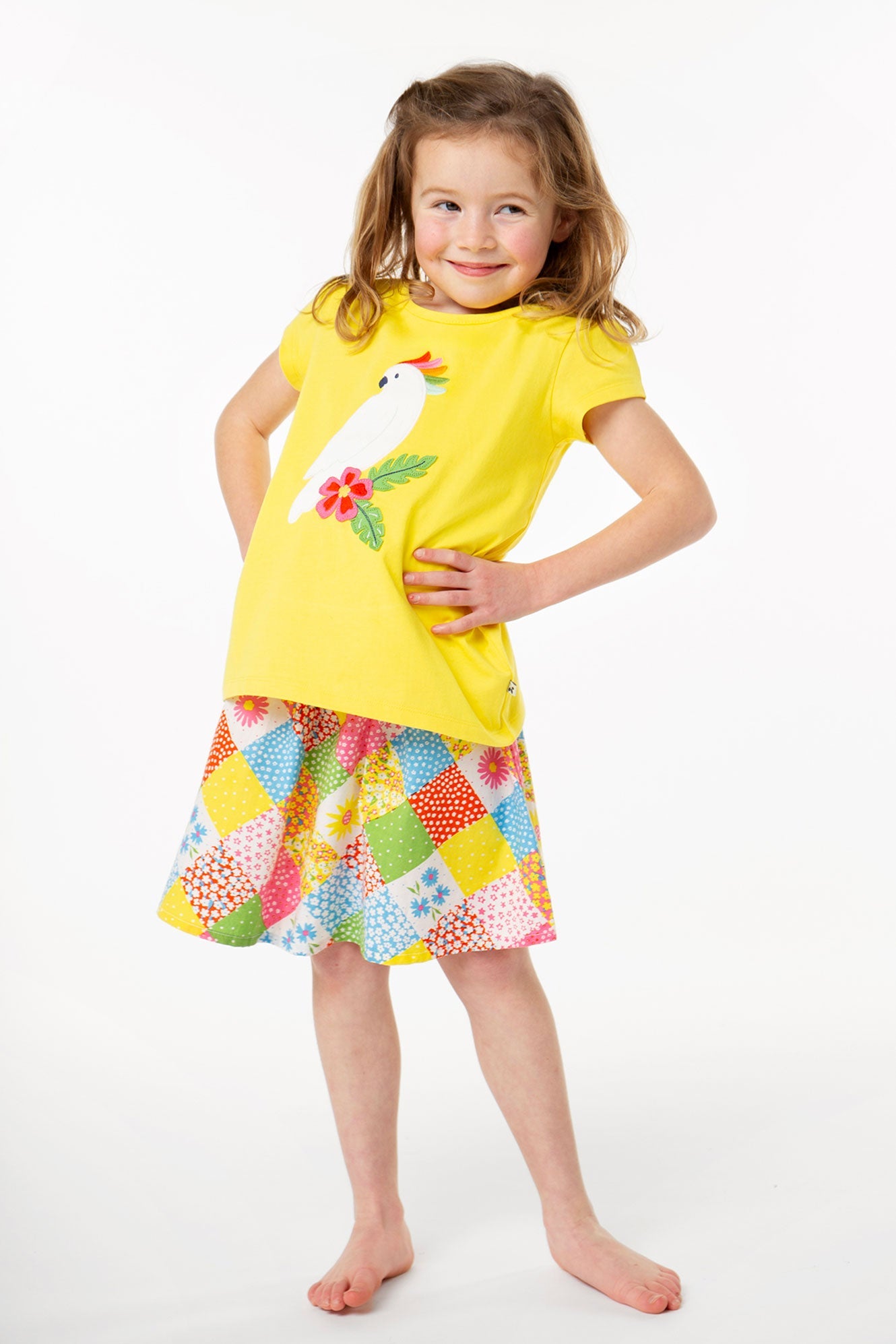 Frugi Farrah Skirt To Top - Patchwork-Kids-Ohh! By Gum - Shop Sustainable