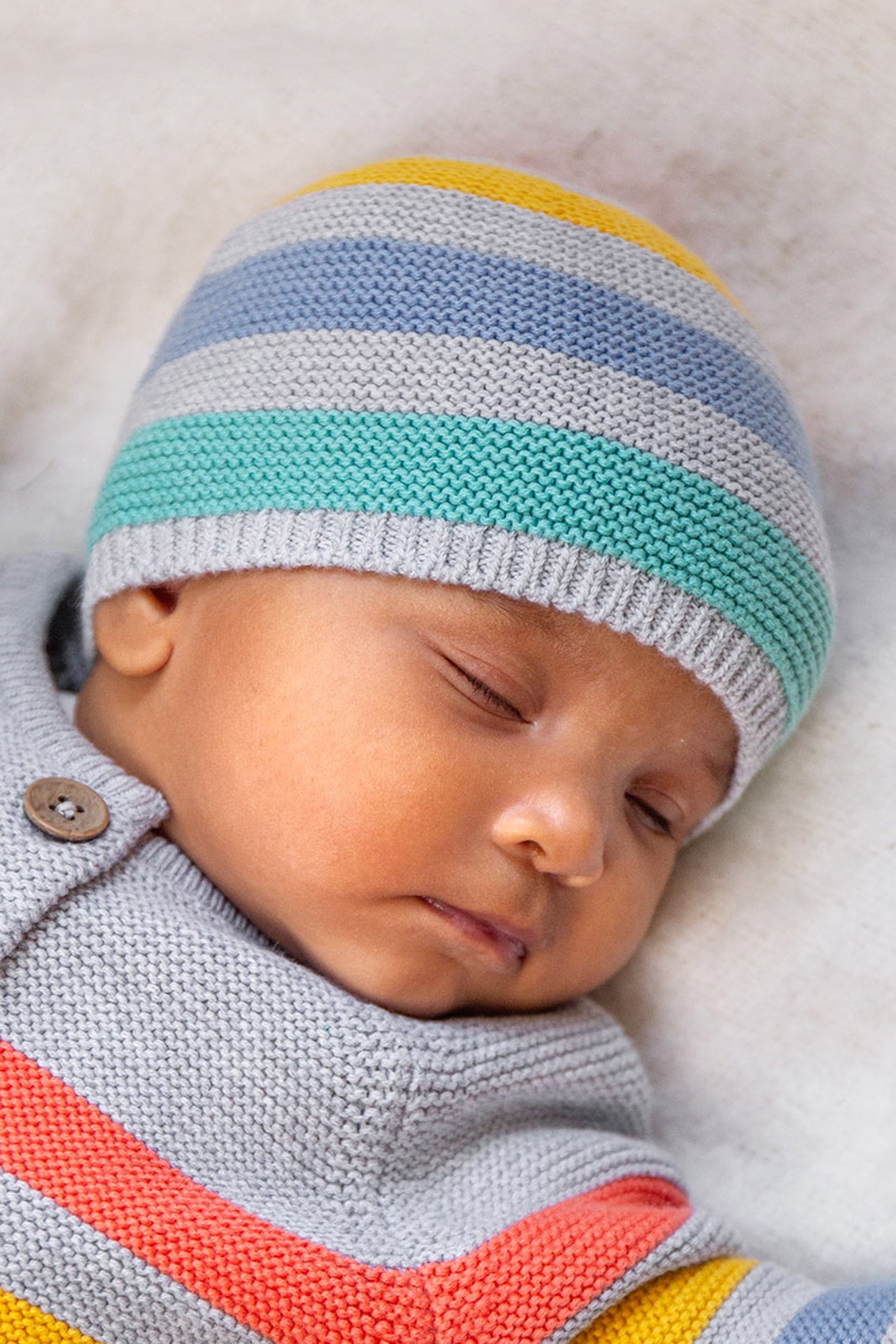 Frugi Harlen Knitted Hat-Kids-Ohh! By Gum - Shop Sustainable