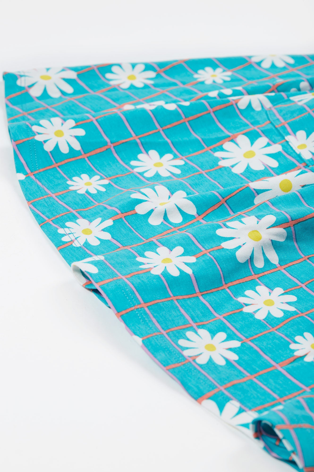 Frugi Holiday Summer Dress in Floral Check