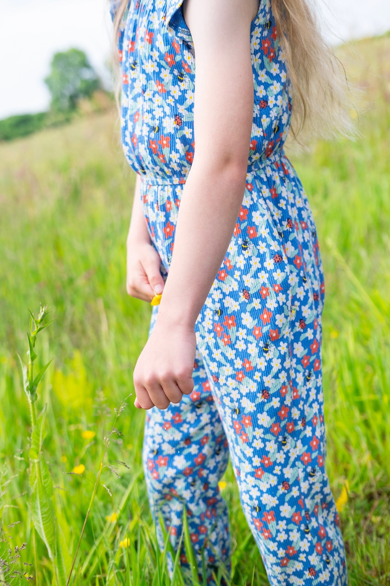 Frugi Jolee Jumpsuit - Floral Fun-Kids-Ohh! By Gum - Shop Sustainable