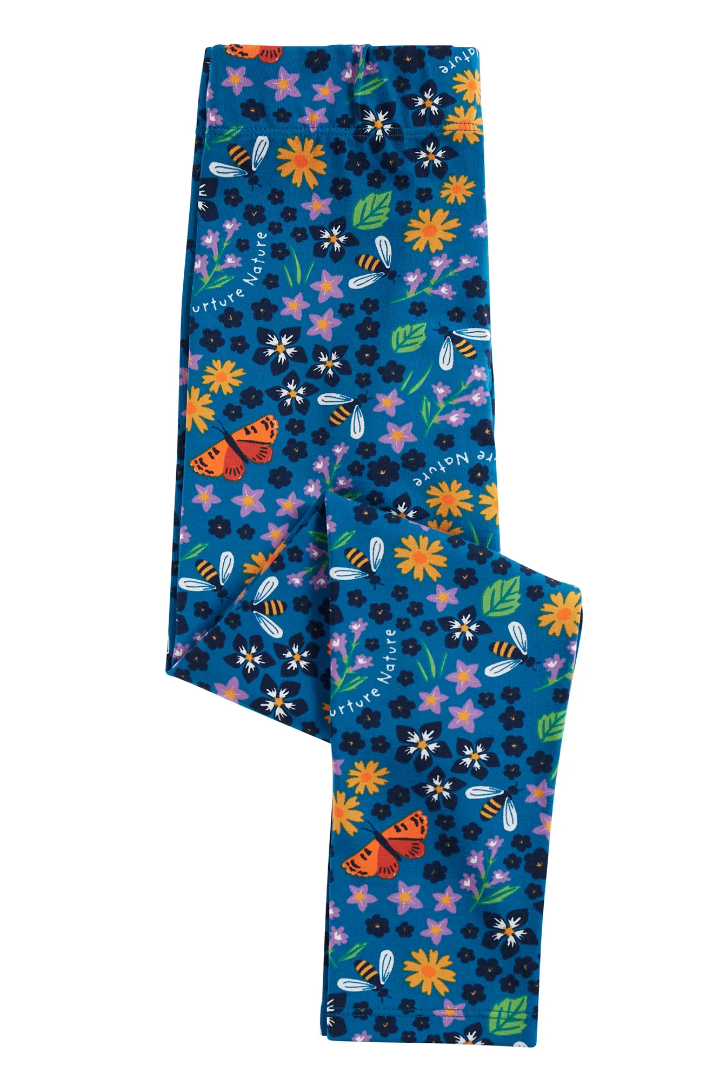 Frugi Leona Leggings in Nurture Nature-Kids-Ohh! By Gum - Shop Sustainable