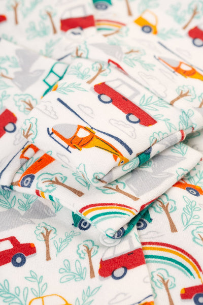 Frugi Lovely Babygrow - Let's Go!-Kids-Ohh! By Gum - Shop Sustainable