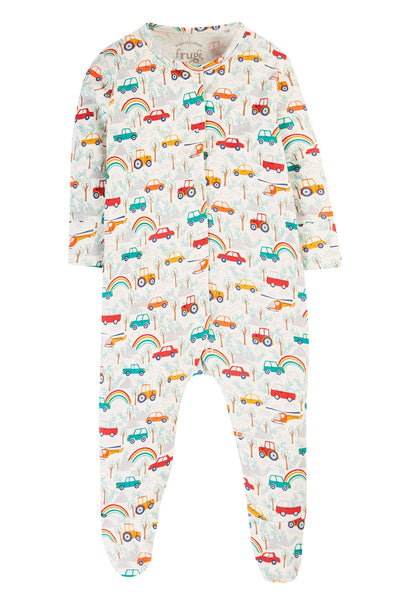 Frugi Lovely Babygrow - Let's Go!-Kids-Ohh! By Gum - Shop Sustainable