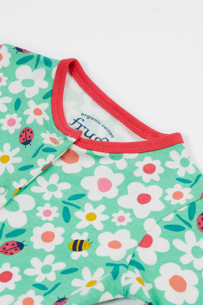 Frugi Lovely Babygrow in Busy Bugs-Kids-Ohh! By Gum - Shop Sustainable