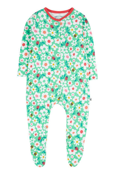 Frugi Lovely Babygrow in Busy Bugs-Kids-Ohh! By Gum - Shop Sustainable