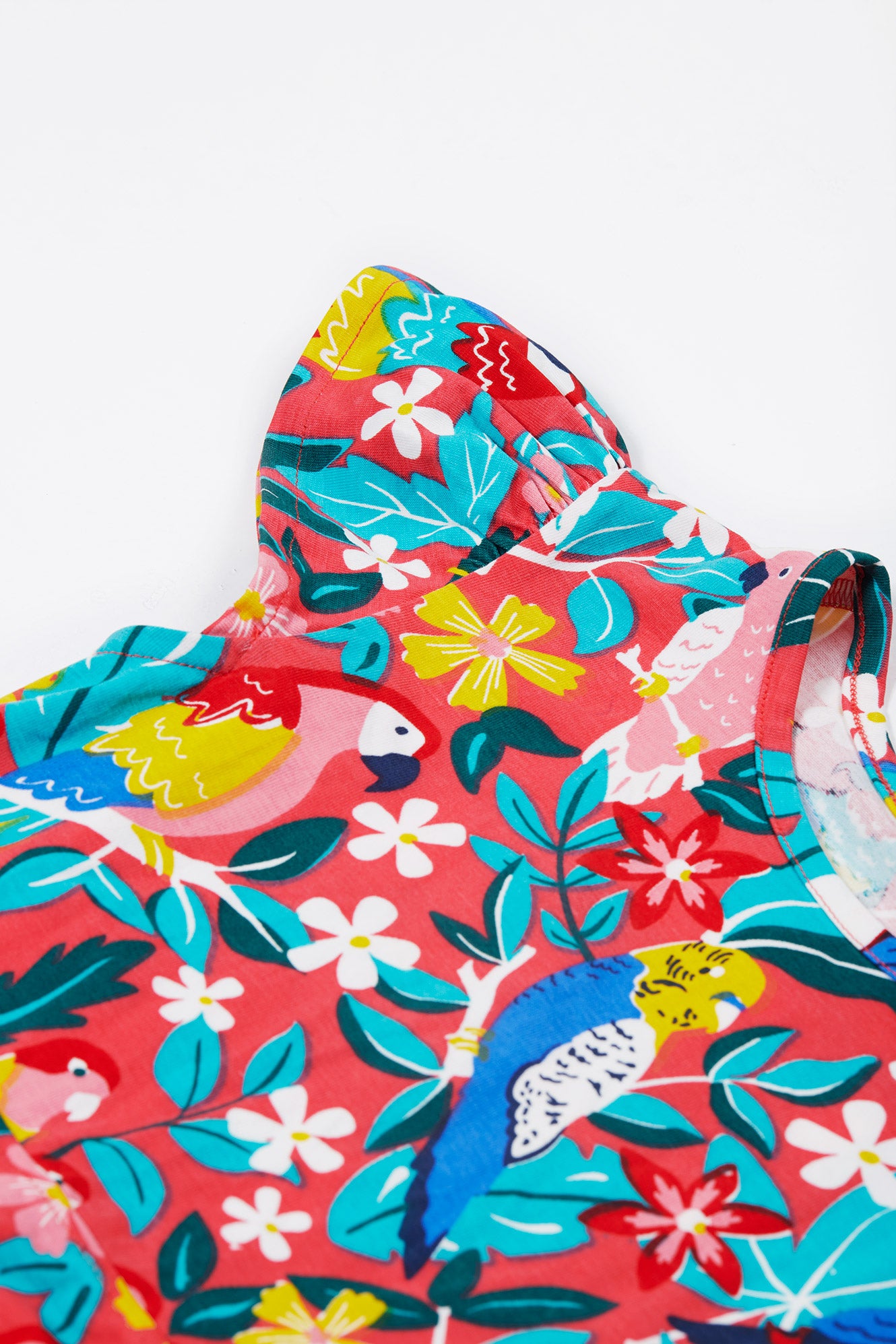 Frugi Morwenna Skater Dress - Birds of Paradise