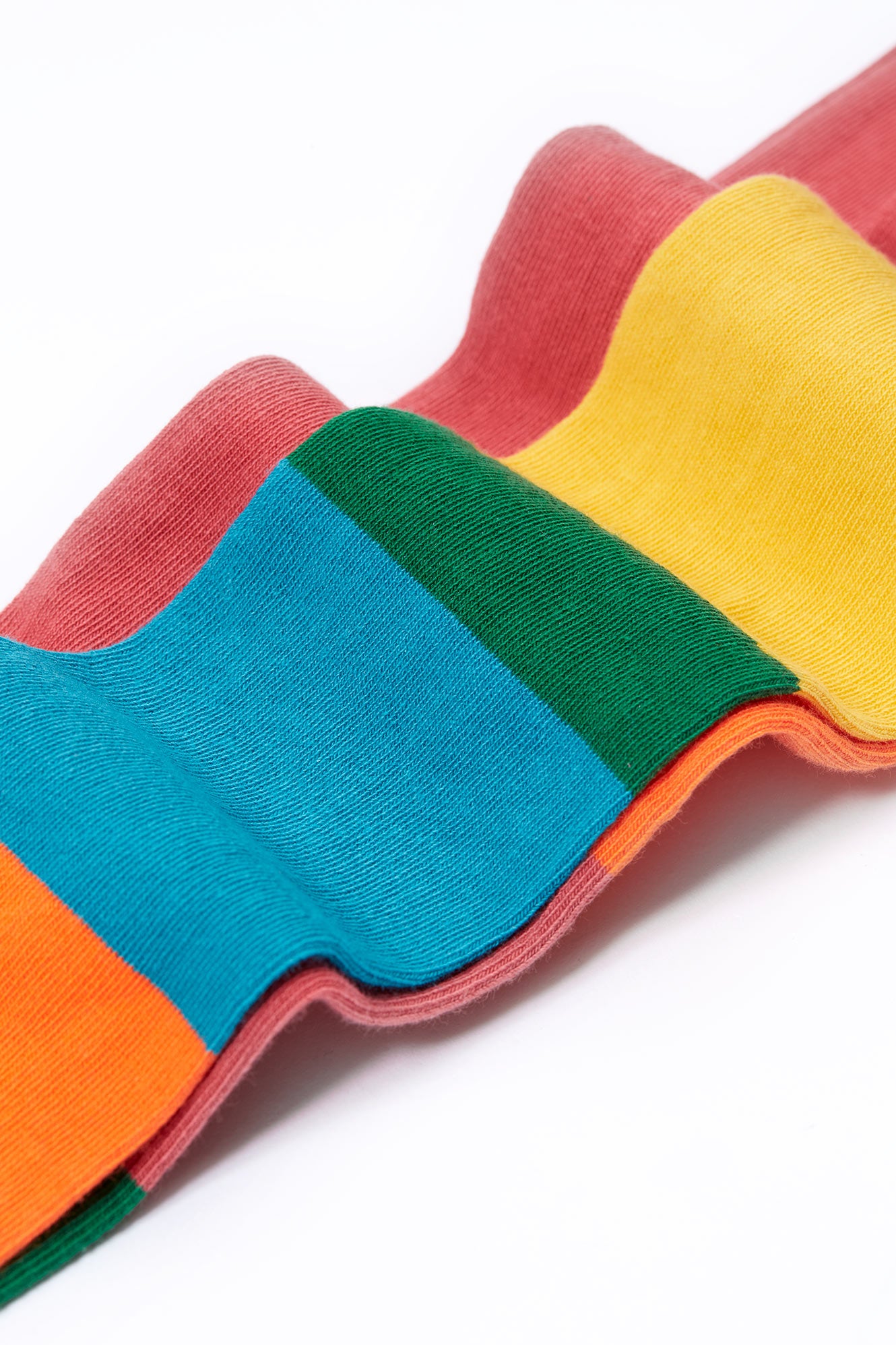 Frugi Norah 2PK Tights in Hotchpotch/Rose
