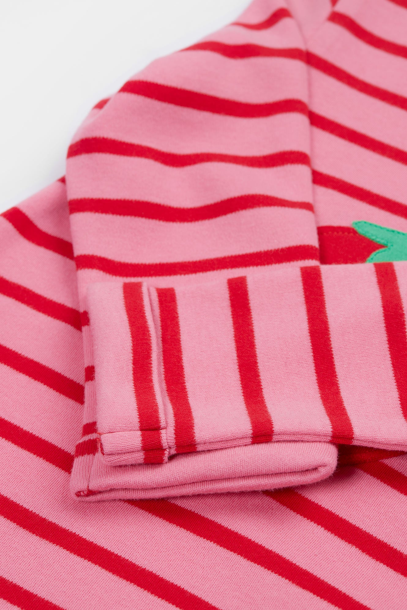 Frugi Ottlie Outfit in Watermelon Breton-Kids-Ohh! By Gum - Shop Sustainable