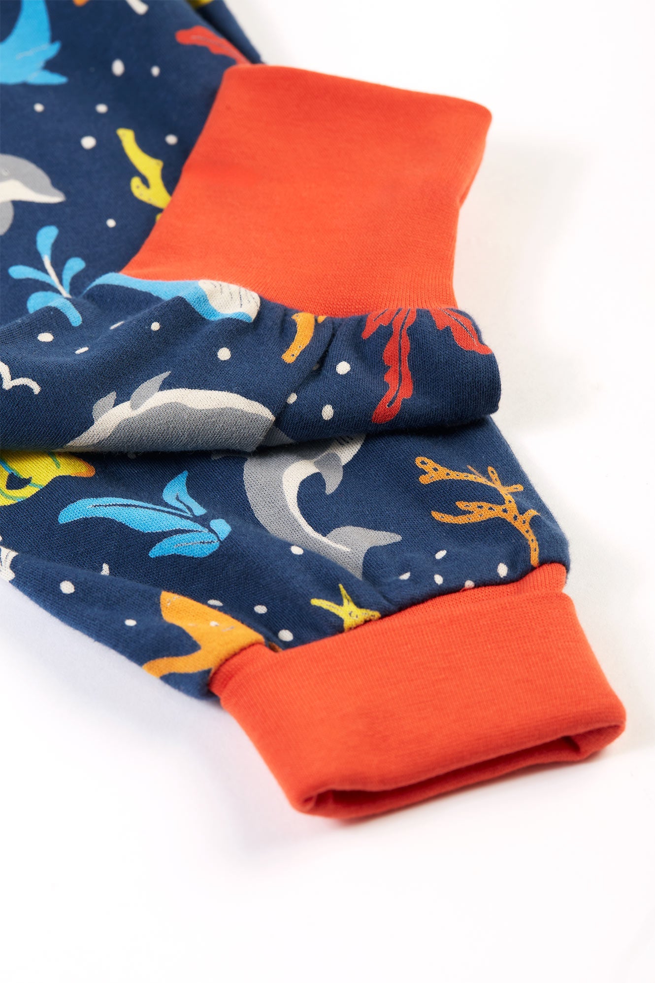 Frugi Parsnip Pants in Rainbow Sea-Kids-Ohh! By Gum - Shop Sustainable