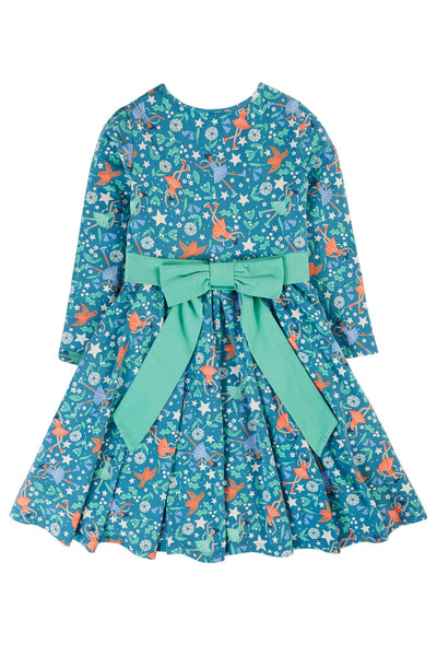 Frugi Party Skater Dress - Enchanted Forest-Kids-Ohh! By Gum - Shop Sustainable