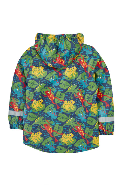 Frugi Printed Puddle Buster Coat in Be Hoppy!