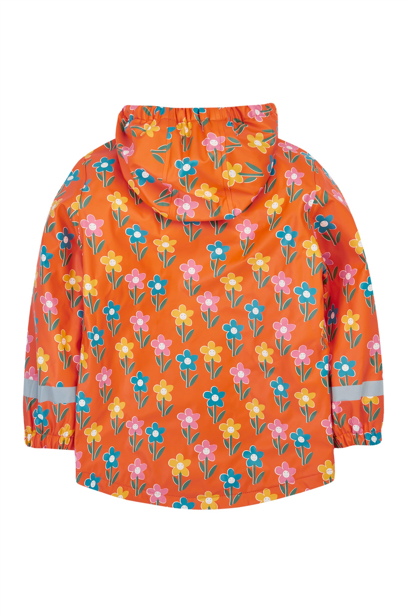 Frugi Printed Puddle Buster Coat in Fun Flowers