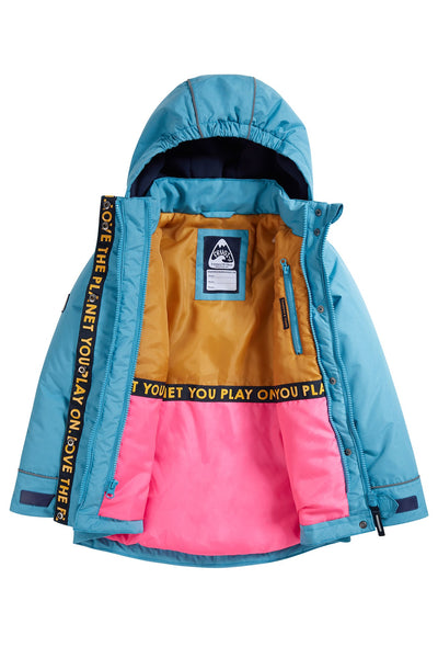 Frugi Rambler 3 in 1 Coat in Tor Blue-Kids-Ohh! By Gum - Shop Sustainable