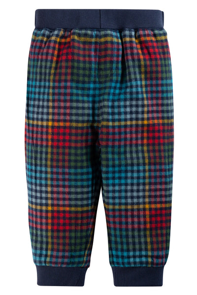 Frugi Reversible Cassius Cord Trousers in Indigo Check-Kids-Ohh! By Gum - Shop Sustainable