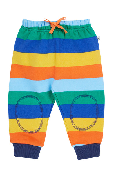 Frugi Snuggle Crawlers in Bold and Bright Stripe-Kids-Ohh! By Gum - Shop Sustainable