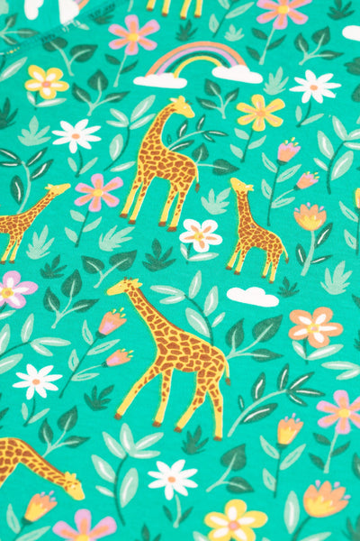 Frugi Snuggle Fleece - A Tower Of Giraffes-Kids-Ohh! By Gum - Shop Sustainable