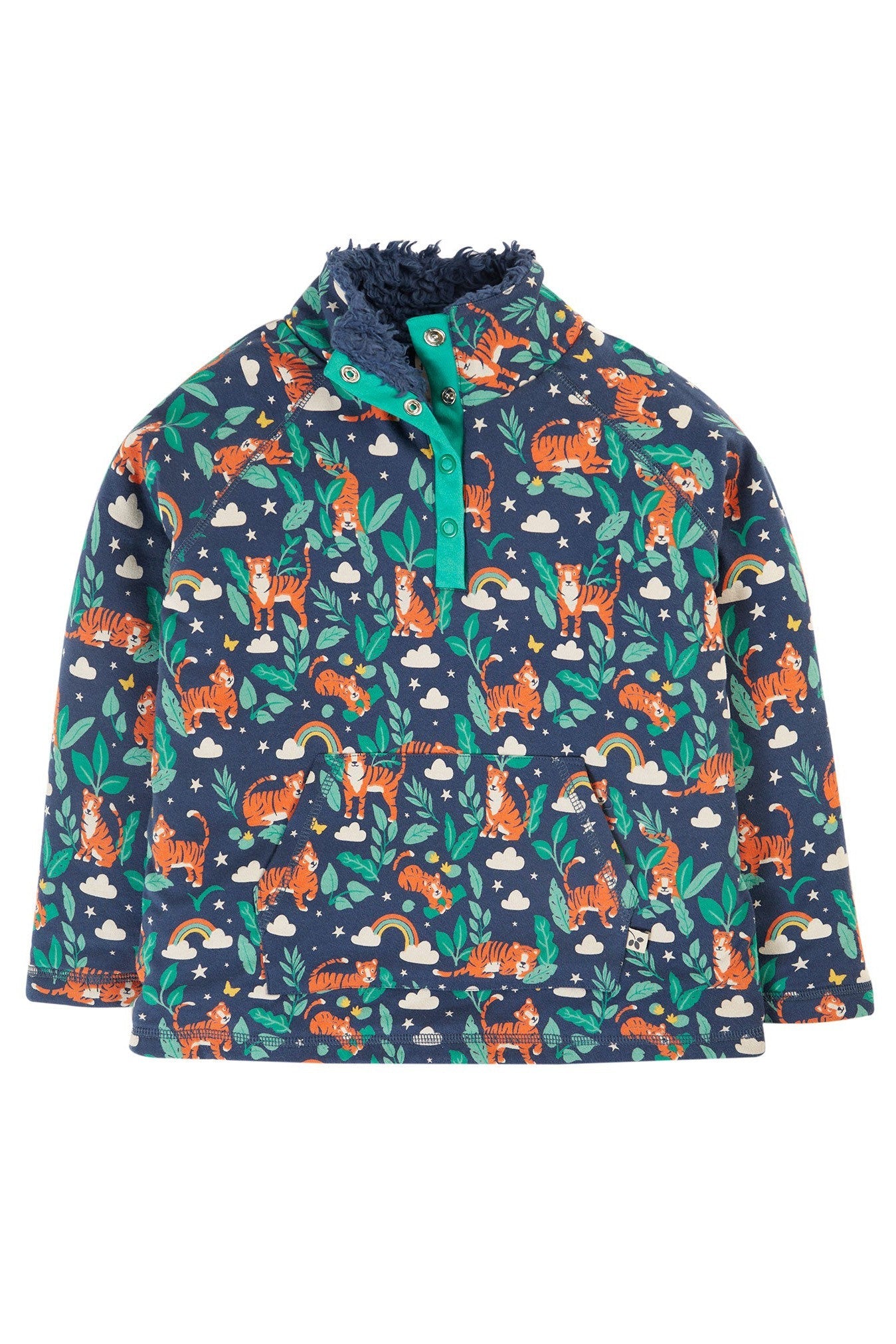 Frugi Snuggle Fleece - Roarsome!-Kids-Ohh! By Gum - Shop Sustainable