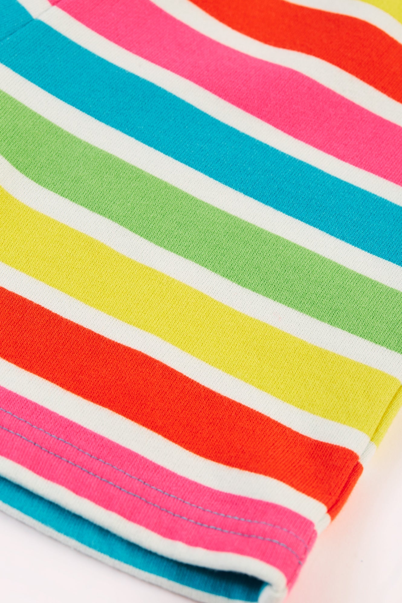 Frugi Switch Sydney Shorts in Soft White Rainbow-Kids-Ohh! By Gum - Shop Sustainable