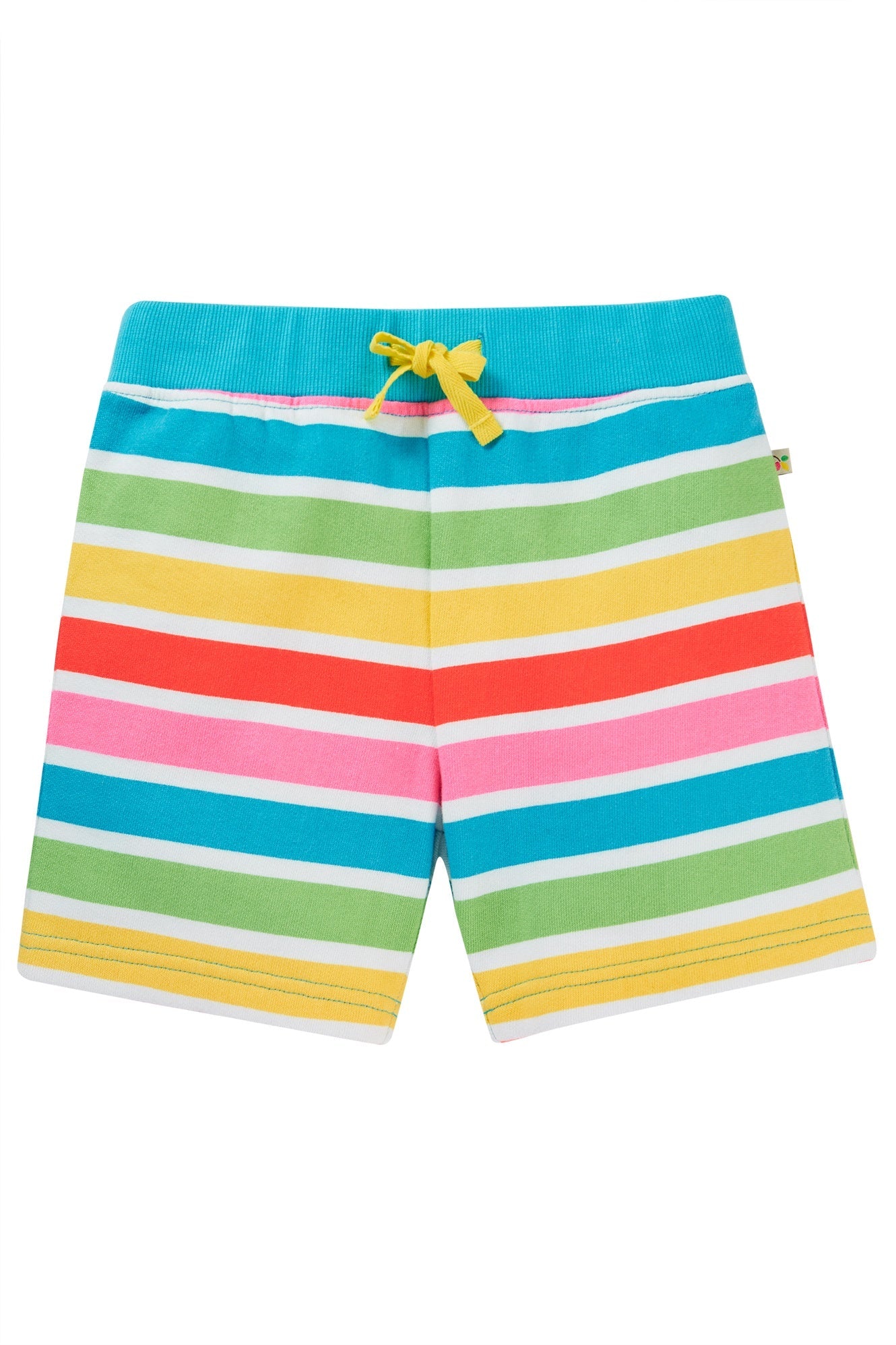 Frugi Switch Sydney Shorts in Soft White Rainbow-Kids-Ohh! By Gum - Shop Sustainable