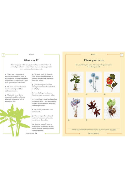 GARDENERS QUIZ AND PUZZLE BOOK (RHS)