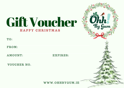 Gift Card to spend at Ohh! By Gum