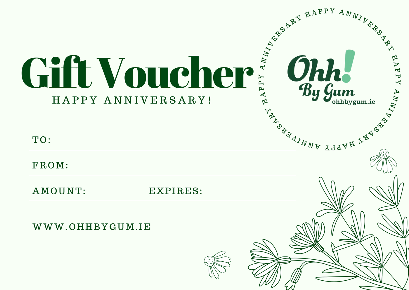 Gift Card to spend at Ohh! By Gum-Gifts-Ohh! By Gum - Shop Sustainable